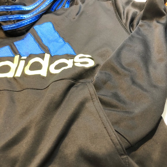 Adidas Boys Hoodie with front pocket Large - Picture 11 of 14